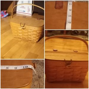 Longaberger adult sized purse basket
